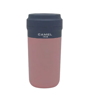 駱駝牌 Cuppa28 雙層真空玻璃膽保溫杯 280ml(粉紅色連紫色蓋)