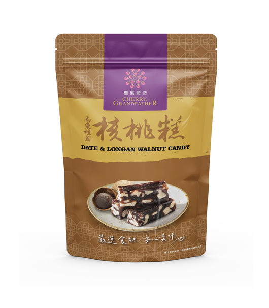 櫻桃爺爺南棗桂圓核桃糕(100g)