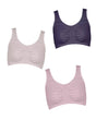 Wacoal 5391GB SLEEPING BRA 睡眠胸圍 - 三件裝 (1盒3件3色裝)