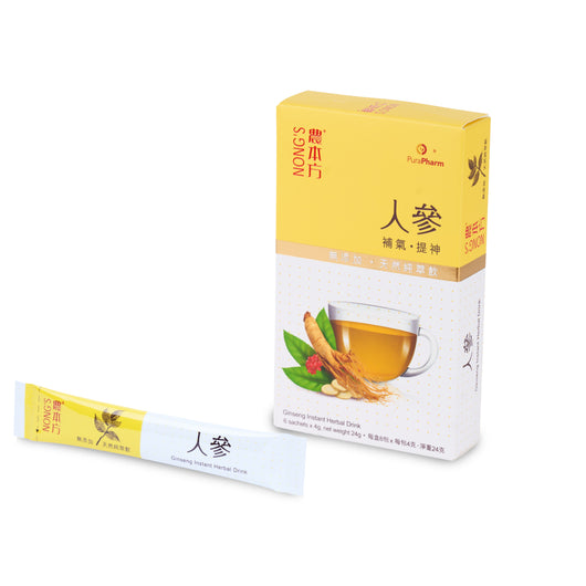 農本方人參天然純萃飲(6包)