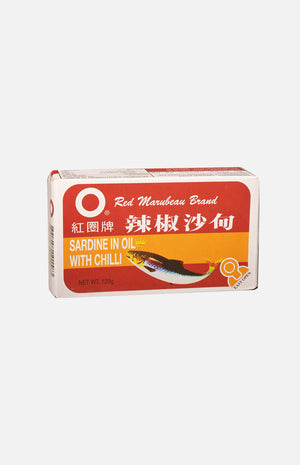 紅圈牌辣椒沙甸魚 (125克)