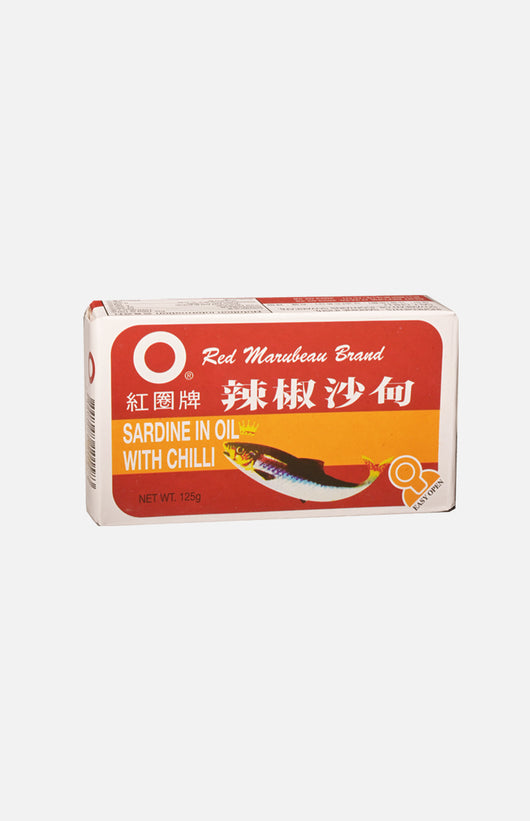 紅圈牌辣椒沙甸魚 (125克)