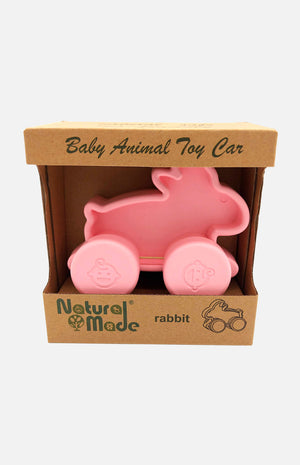 Natural Made - 嬰兒動物玩具車(兔)