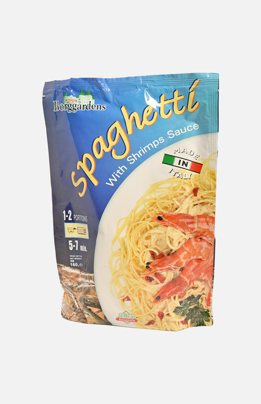 意大利快熟白汁蝦肉意粉