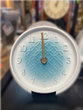 麗聲有田燒瓷器鐘 4SG798HG05 (粉藍色) (日本製造)