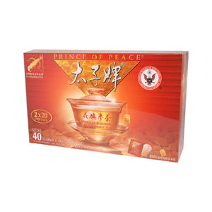 美國太子牌原枝花旗參茶 40包