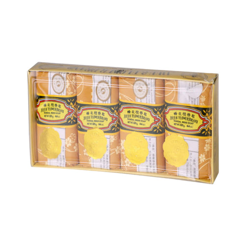 Bee & Flower Sandalwood Soap (4pcs)