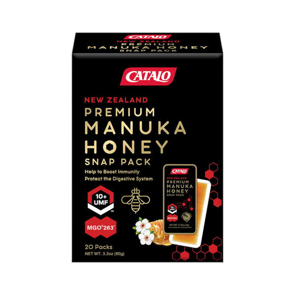 CATALO Active UMF 10+ Manuka Honey Snap Pack 20 Packs