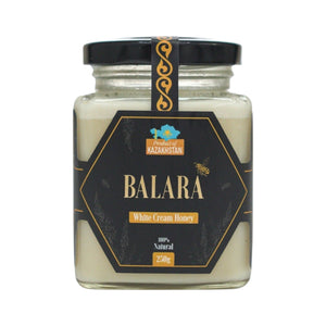 Balara白奶油蜂蜜-100%有機哈薩克蜂蜜(250G)