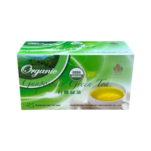 金帆牌有機綠茶包 (袋泡)(25包)