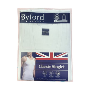 Byford 男裝全棉背心MW8820 (S-XL)