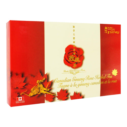 Uncle Bill Ginseng Rose Tea(36 bags)