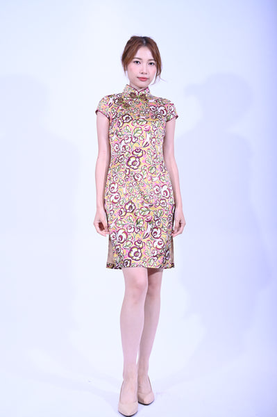 Line & Curve Lady Silk Qi Pao YL1180-2