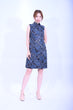 Line & Curve 韓國牛仔蕾絲A型旗袍YL1136-4