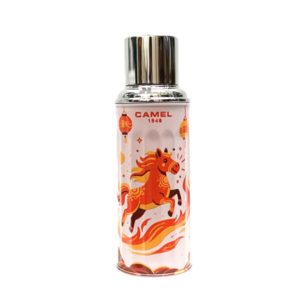 Camel 0.45lL Vacuum Flask 122HR Special design of Horse Year(Pink)