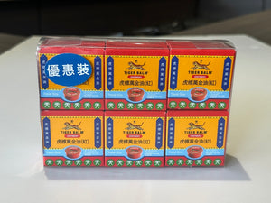 虎標萬金油(紅)優惠裝(4克X12盒)