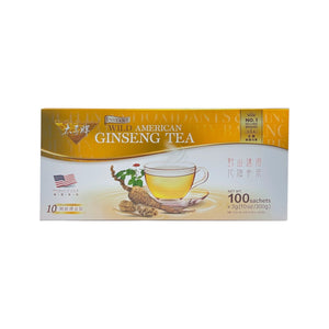 太子牌高級速溶野山花旗參茶 100包