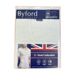 Byford 男裝U領全棉短袖內衣MW8822 (S-XL)