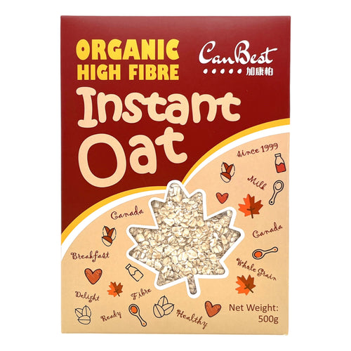 CanBest Organic Instant Oats (500G)