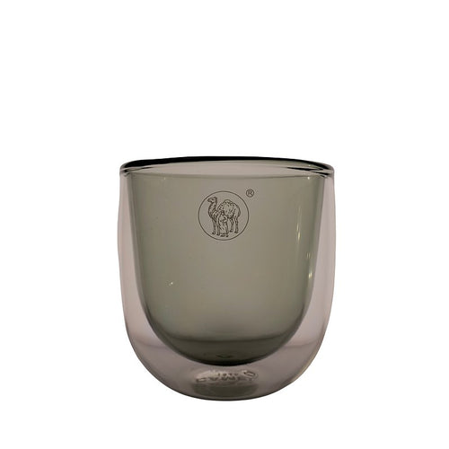 Camel Joy Series Double-Layer Glass Mini Insulation Cup 180ml(Black)