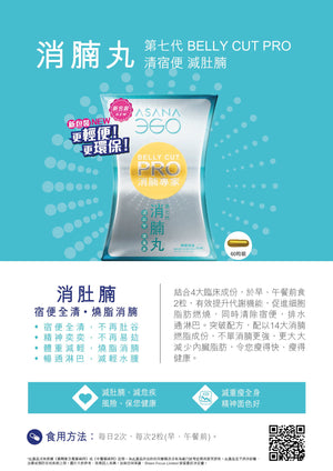ASANA 360第7代消腩丸消腩專家(60粒裝)