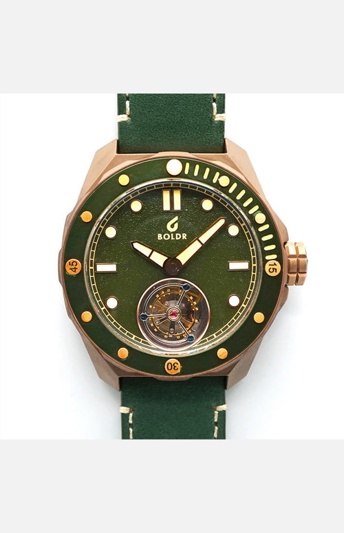 Boldr Odyssey Bronze Tourbillon-Green OTG1911005