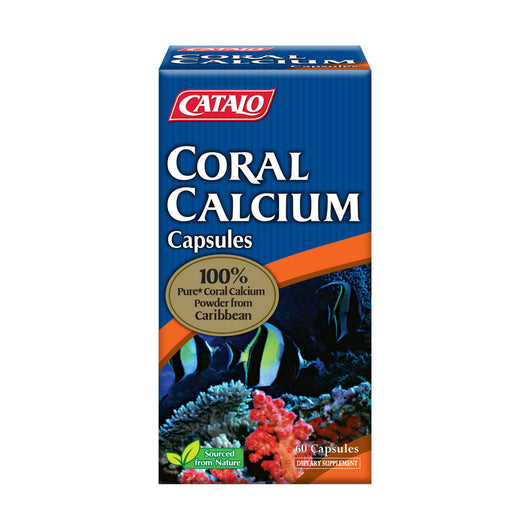 CATALO純天然珊瑚鈣精華 60粒 (膠囊裝)