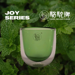 駱駝牌 Joy系列雙層玻璃迷你保溫杯180ml(綠色)