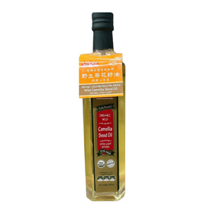 加康栢有機冷壓野生茶花籽油 (無精煉) (500ML)