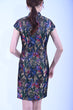 Line & Curve 金底雀鳥花小蓋袖旗袍YL1170-3