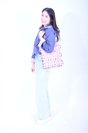 YUE HWA X BLIND YuePOSEasy 女裝一衣多穿雙面外套(藍)