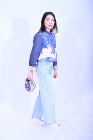 YUE HWA X BLIND YuePOSEasy 女裝一衣多穿雙面外套(杏)