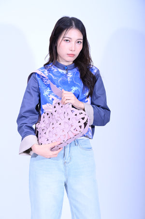 YUE HWA X BLIND YuePOSEasy 女裝一衣多穿雙面外套(杏)
