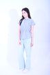Cypherhood花灰色女裝束繩上衣C2603006A