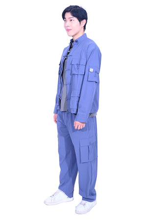 笙酷藍色長褲