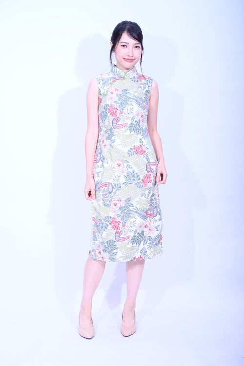 Line & Curve Ladies Cotton Qi Pao YL1190-3
