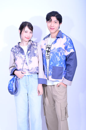 YUE HWA X BLIND YuePOSEasy 女裝一衣多穿雙面外套(杏)