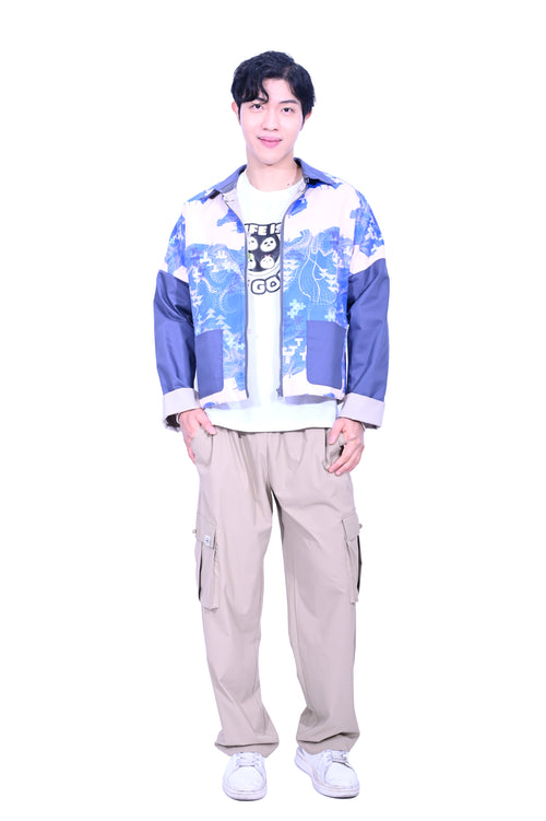 YUE HWA X BLIND by JW YuePOSEasy Men's Jacket Beige