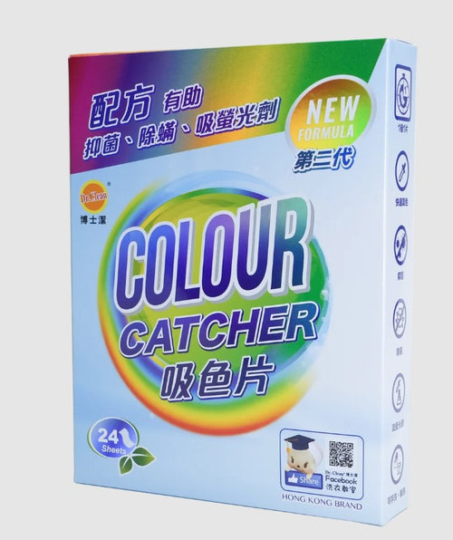 Dr. Clean - Color-absorbing laundry sheets (24 pcs/box)