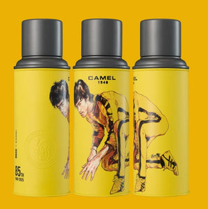 駱駝0.45L(1.0磅)玻璃膽保溫瓶-《李小龍誕辰85周年》紀念版116BL