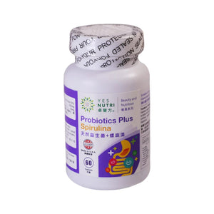 卓營方天然益生菌+螺旋藻 (60片)