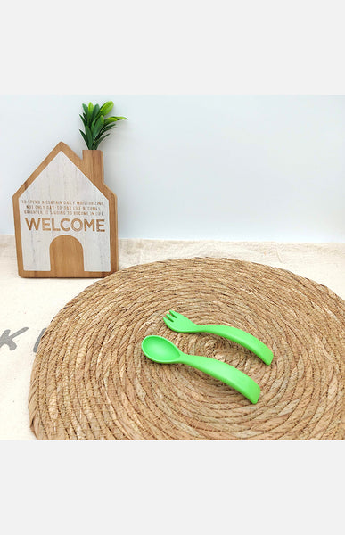 Natural Made - Baby Spoon & Fork Set (First Stage)