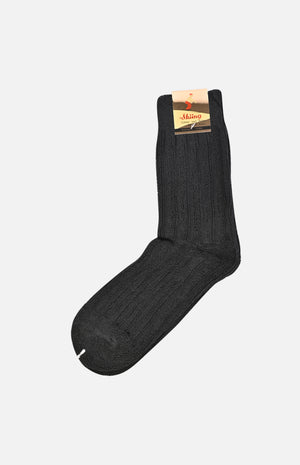 毛巾運動襪(黑)
