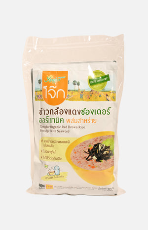 泰國有機糙紅米紫菜粥