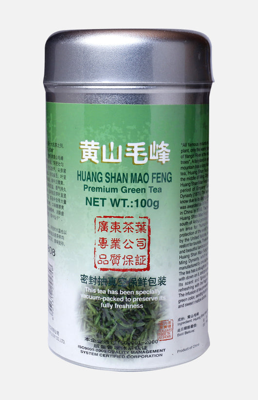 金帆牌黃山毛峰綠茶 (100克罐裝)